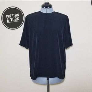 Black - Preston & York shirt - Size 14